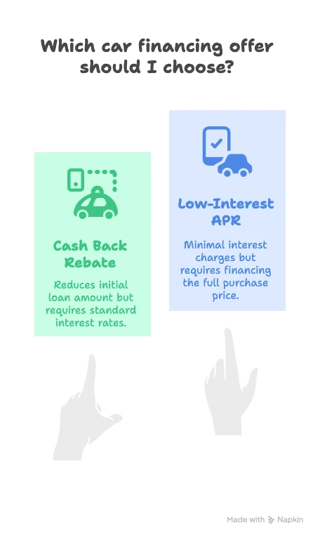 Cash Back or Low Interest Calculator